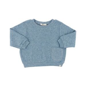 Oh Baby! Girls Wide Rib Fuzzy Sweater